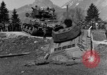Standbild American M-4 Tank Liezen Österreich, 1945, aus Sekunde 18 historischem Filmmaterial Videoclip 65675071653