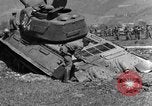Standbild American M-4 Tank Liezen Österreich, 1945, aus Sekunde 23 historischem Filmmaterial Videoclip 65675071653