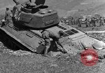 Standbild American M-4 Tank Liezen Österreich, 1945, aus Sekunde 24 historischem Filmmaterial Videoclip 65675071653