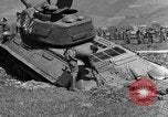 Standbild American M-4 Tank Liezen Österreich, 1945, aus Sekunde 25 historischem Filmmaterial Videoclip 65675071653