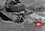 Standbild American M-4 Tank Liezen Österreich, 1945, aus Sekunde 27 historischem Filmmaterial Videoclip 65675071653
