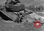 Standbild American M-4 Tank Liezen Österreich, 1945, aus Sekunde 28 historischem Filmmaterial Videoclip 65675071653