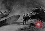 Standbild American M-4 Tank Liezen Österreich, 1945, aus Sekunde 40 historischem Filmmaterial Videoclip 65675071653