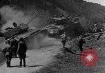 Standbild American M-4 Tank Liezen Österreich, 1945, aus Sekunde 52 historischem Filmmaterial Videoclip 65675071653