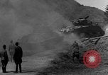 Standbild American M-4 Tank Liezen Österreich, 1945, aus Sekunde 59 historischem Filmmaterial Videoclip 65675071653