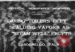 Standbild hot Sprays Larderello Italien, 1932, aus Sekunde 1 historischem Filmmaterial Videoclip 65675071660