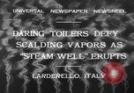 Standbild hot Sprays Larderello Italien, 1932, aus Sekunde 3 historischem Filmmaterial Videoclip 65675071660
