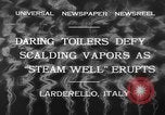 Standbild hot Sprays Larderello Italien, 1932, aus Sekunde 6 historischem Filmmaterial Videoclip 65675071660