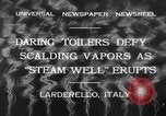 Standbild hot Sprays Larderello Italien, 1932, aus Sekunde 7 historischem Filmmaterial Videoclip 65675071660