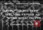 Standbild hot Sprays Larderello Italien, 1932, aus Sekunde 8 historischem Filmmaterial Videoclip 65675071660