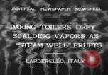 Standbild hot Sprays Larderello Italien, 1932, aus Sekunde 10 historischem Filmmaterial Videoclip 65675071660
