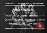 Standbild tulip time Holland Michigan USA, 1932, aus Sekunde 5 historischem Filmmaterial Videoclip 65675071662