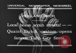 Standbild tulip time Holland Michigan USA, 1932, aus Sekunde 12 historischem Filmmaterial Videoclip 65675071662