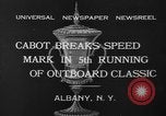 Image of motor boat racing Albany New York USA, 1932, second 6 stock footage video 65675071664