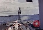 Image of Battleship, USS Indiana (BB-58) Pacific Theater, 1943, second 39 stock footage video 65675071667