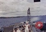 Image of Battleship, USS Indiana (BB-58) Pacific Theater, 1943, second 40 stock footage video 65675071667