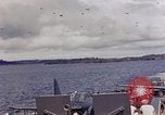 Image of Battleship, USS Indiana (BB-58) Pacific Theater, 1943, second 45 stock footage video 65675071667