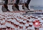 Image of Change of Command ceremony aboard battleship Pacific Theater, 1944, second 10 stock footage video 65675071668