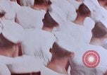 Image of Change of Command ceremony aboard battleship Pacific Theater, 1944, second 59 stock footage video 65675071668