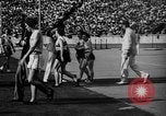 Image of Relay race in 1936 Olympics Berlin Germany, 1936, second 32 stock footage video 65675071686