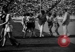 Image of Relay race in 1936 Olympics Berlin Germany, 1936, second 33 stock footage video 65675071686