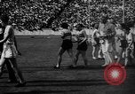 Image of Relay race in 1936 Olympics Berlin Germany, 1936, second 34 stock footage video 65675071686