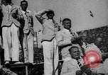 Image of Relay race in 1936 Olympics Berlin Germany, 1936, second 50 stock footage video 65675071686