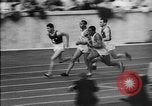 Image of 1936 Berlin Olympics relay race Berlin Germany, 1936, second 27 stock footage video 65675071687