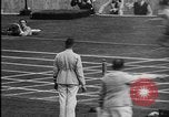 Image of 1936 Berlin Olympics relay race Berlin Germany, 1936, second 57 stock footage video 65675071687