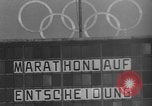 Image of Marathon race in 1936 Olympic games Berlin Germany, 1936, second 6 stock footage video 65675071689