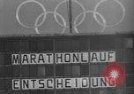Image of Marathon race in 1936 Olympic games Berlin Germany, 1936, second 7 stock footage video 65675071689