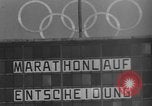 Image of Marathon race in 1936 Olympic games Berlin Germany, 1936, second 9 stock footage video 65675071689