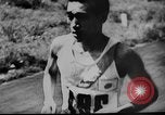 Image of 1936 Olympic marathon race winners Berlin Germany, 1936, second 12 stock footage video 65675071690