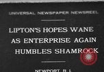 Image of America's Cup Newport Rhode Island USA, 1930, second 1 stock footage video 65675071700