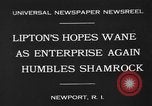 Image of America's Cup Newport Rhode Island USA, 1930, second 3 stock footage video 65675071700