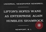 Image of America's Cup Newport Rhode Island USA, 1930, second 6 stock footage video 65675071700