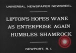 Image of America's Cup Newport Rhode Island USA, 1930, second 7 stock footage video 65675071700