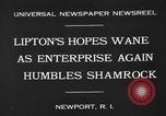 Image of America's Cup Newport Rhode Island USA, 1930, second 8 stock footage video 65675071700