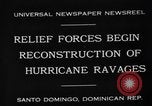 Image of Hurricane ravages Santo Domingo Dominican Republic, 1930, second 5 stock footage video 65675071702