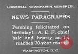 Image of John Joseph Pershing Washington DC USA, 1930, second 5 stock footage video 65675071703