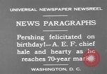 Image of John Joseph Pershing Washington DC USA, 1930, second 11 stock footage video 65675071703