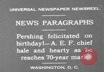 Image of John Joseph Pershing Washington DC USA, 1930, second 12 stock footage video 65675071703