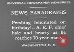 Image of John Joseph Pershing Washington DC USA, 1930, second 13 stock footage video 65675071703