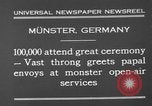 Image of Christian ceremony Munster Germany, 1930, second 5 stock footage video 65675071704