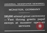 Image of Christian ceremony Munster Germany, 1930, second 8 stock footage video 65675071704