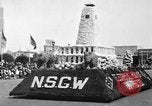 Image of anniversary of admission to Union San Francisco California USA, 1930, second 29 stock footage video 65675071706
