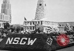Image of anniversary of admission to Union San Francisco California USA, 1930, second 32 stock footage video 65675071706