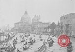 Image of annual gondola regatta Venice Italy, 1930, second 22 stock footage video 65675071708