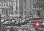 Image of annual gondola regatta Venice Italy, 1930, second 30 stock footage video 65675071708