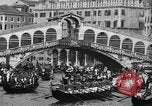 Image of annual gondola regatta Venice Italy, 1930, second 49 stock footage video 65675071708